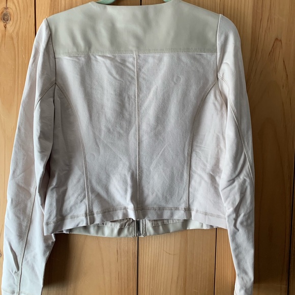 🌈 Yest Faux Leather Fabric Jacket - Picture 2 of 8